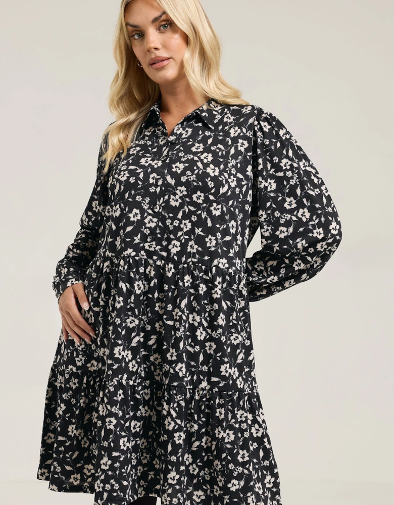 Floral Shirt Dress
