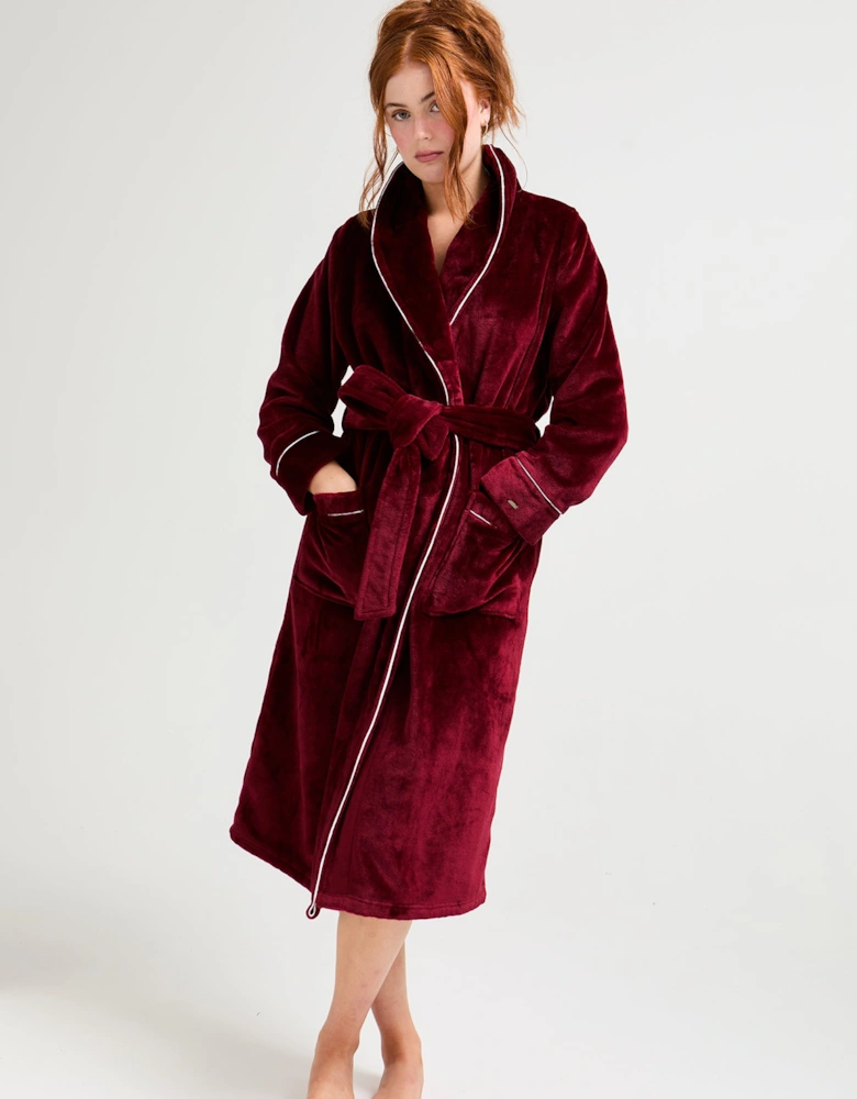 Super Plush Robe in Claret