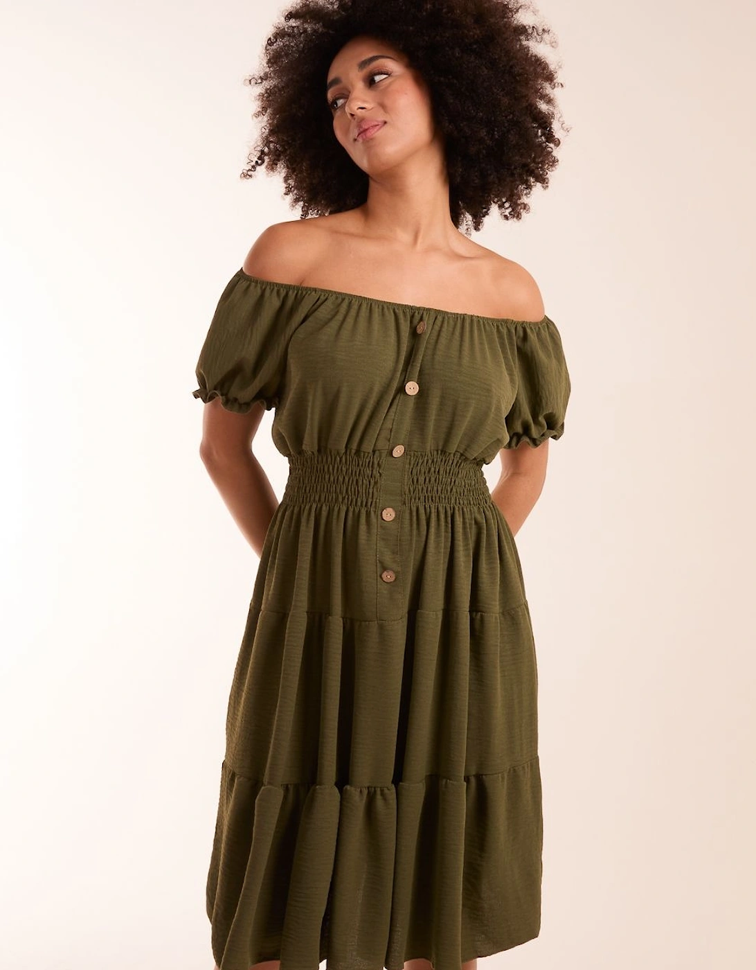 Coconut Button Dress, 2 of 1