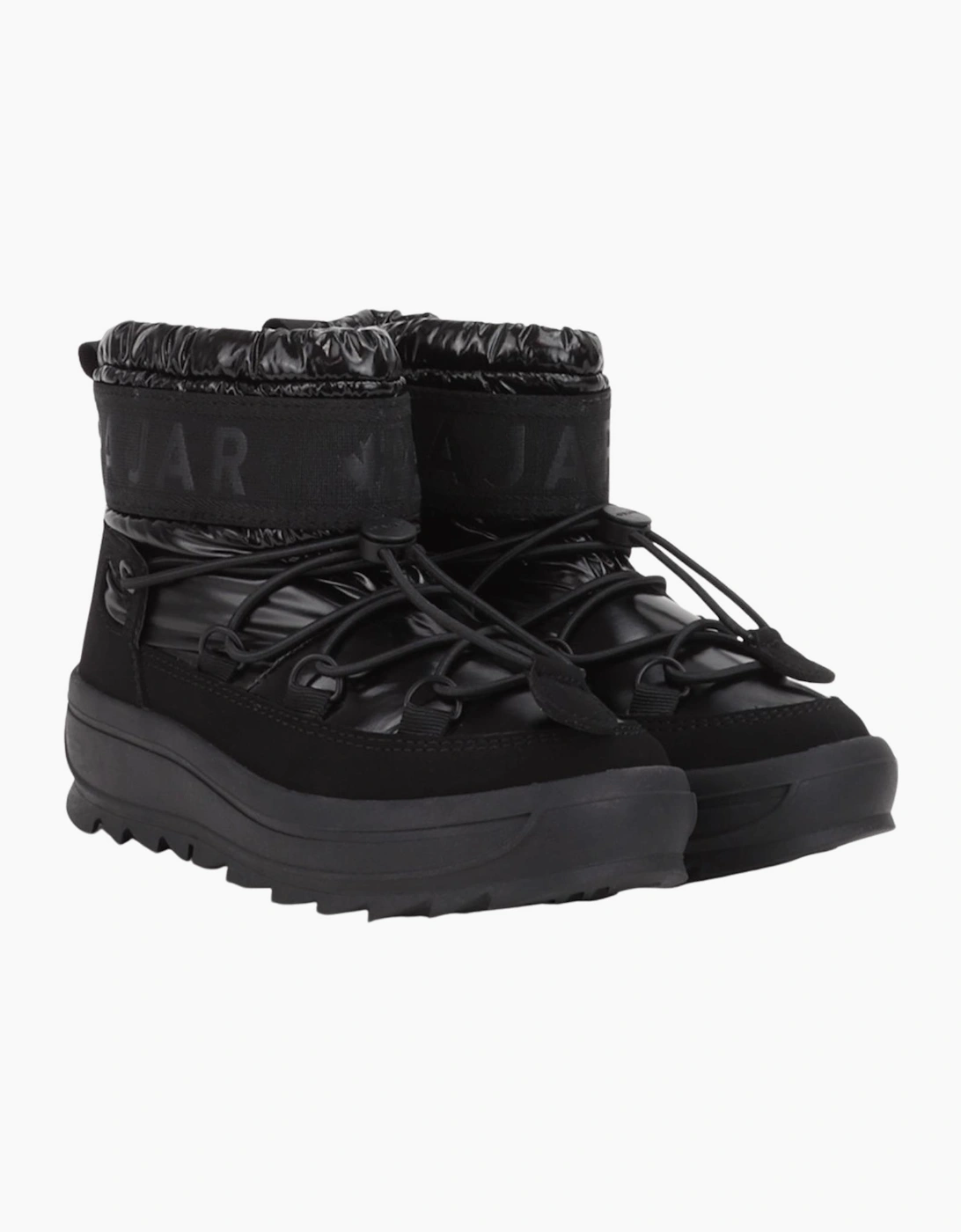 Pajar Boys Black  Galaxy Mini Waterproof Snow Boots - Size 12K Kids