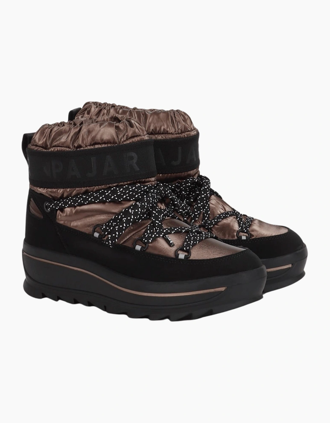 Pajar Women's Brown Galaxy Mini Waterproof Snow Boots - Size: 4