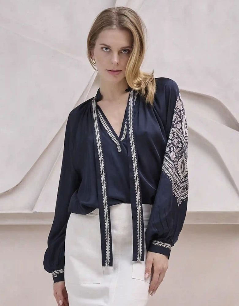 Hyacinth Paisley Shirt