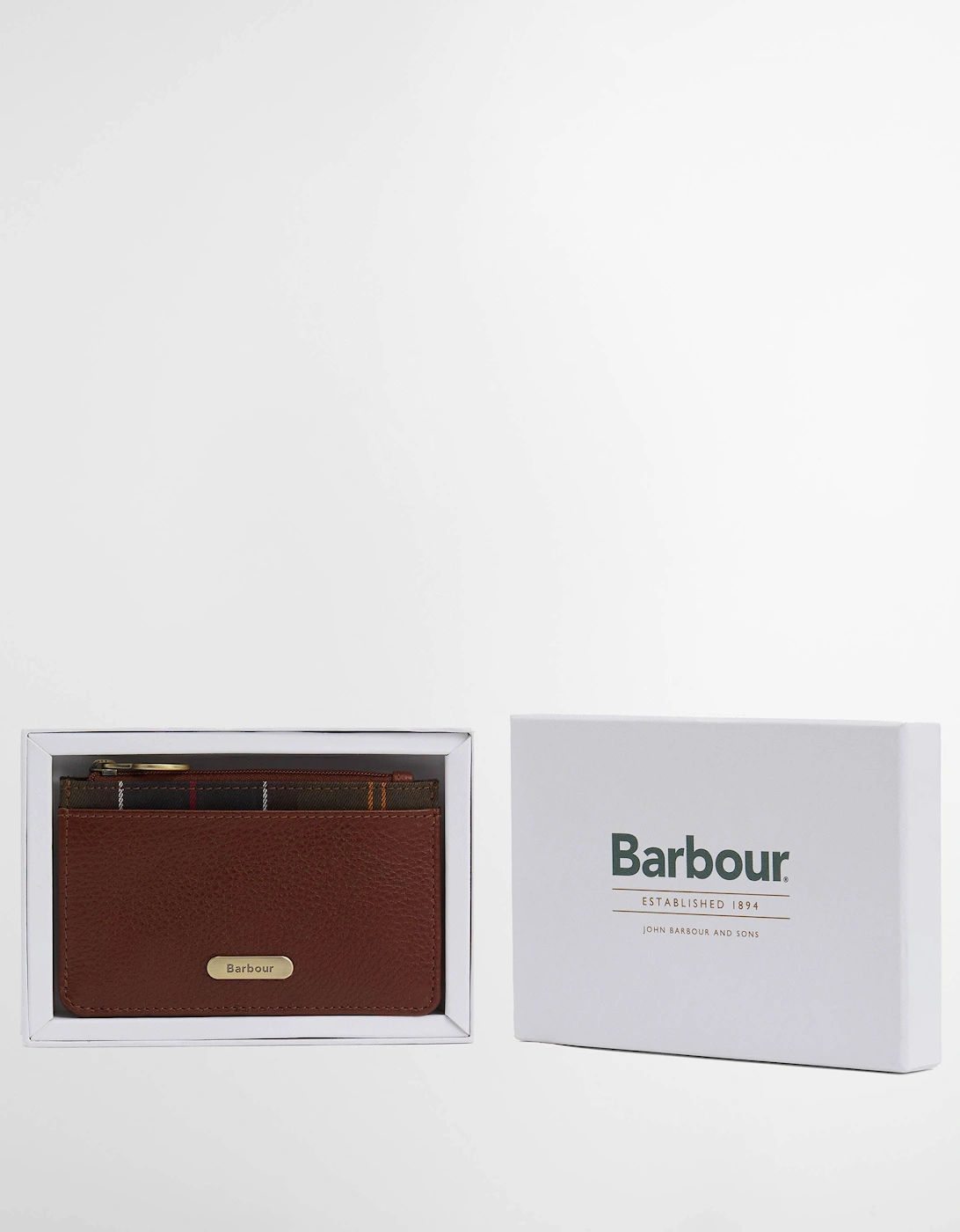 Alder Womens Leather Card Holder - Brown/Classic, 8 of 7