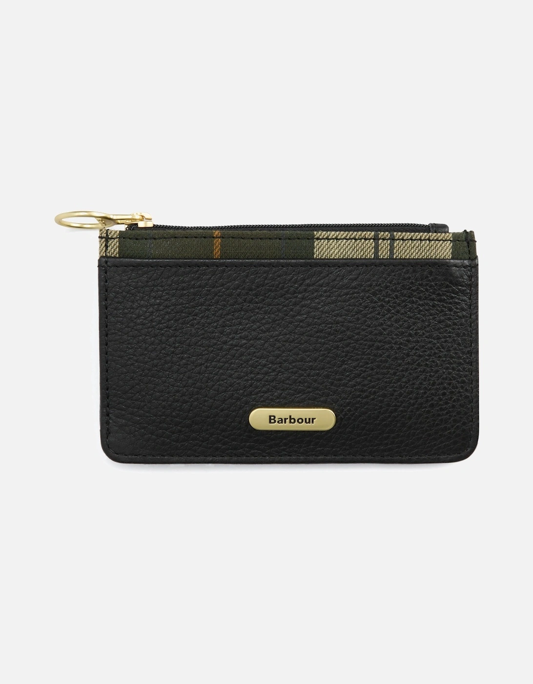 Alder Womens Leather Card Holder - Black/Ancient, 2 of 1