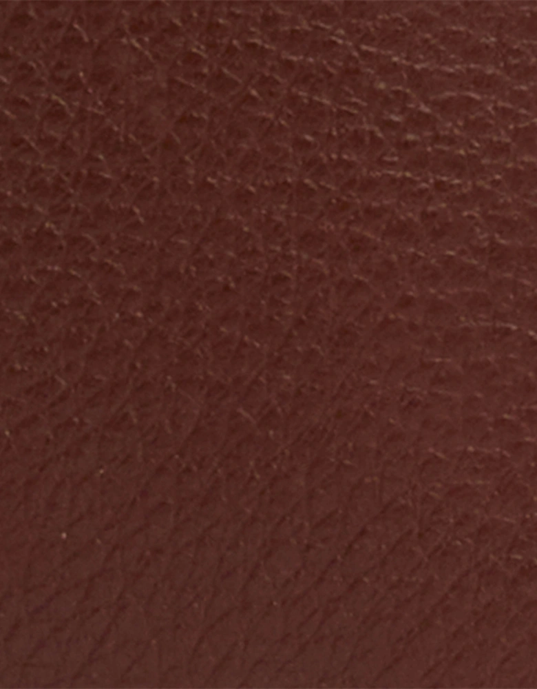 Alder Womens Leather Card Holder - Brown/Classic