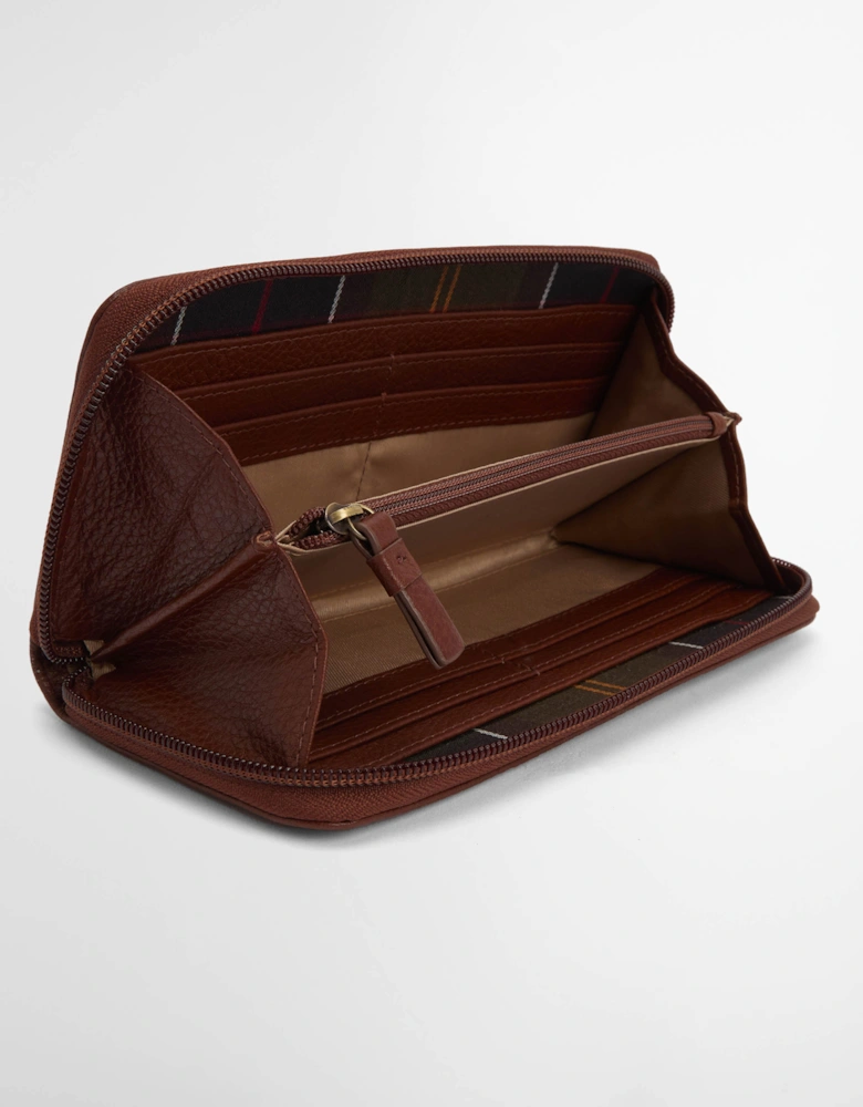 Birch Womens Leather Matinee Purse - Brown