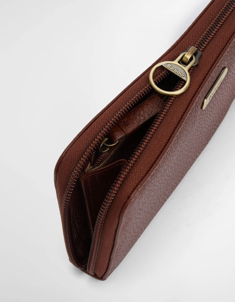 Birch Womens Leather Matinee Purse - Brown