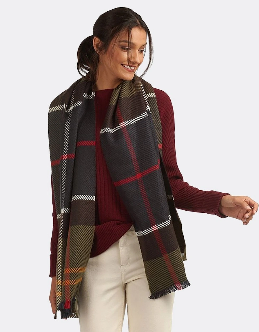 Blair Womens Tartan Scarf - Classic Tartan