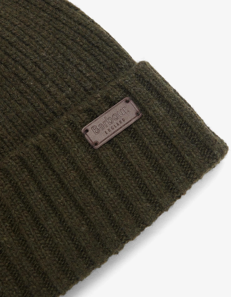 Carlton Mens Beanie - Dark Green