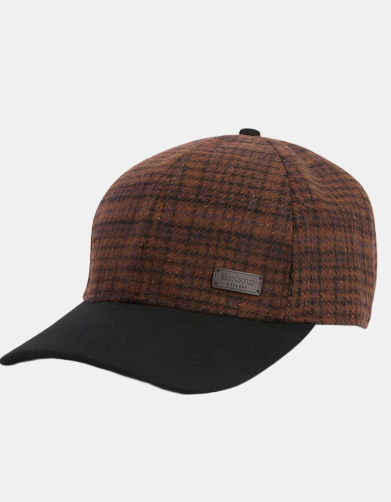 Clyde Mens Cap - Dark Brown