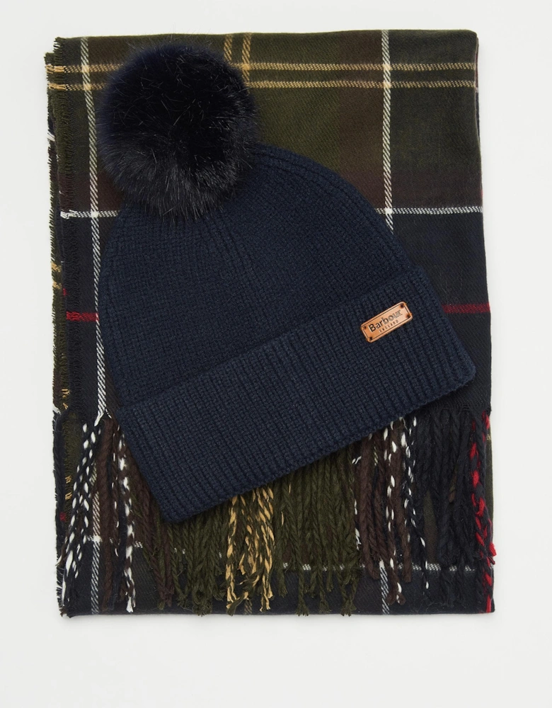 Dover Beanie & Hailes Scarf Gift Set - Classic