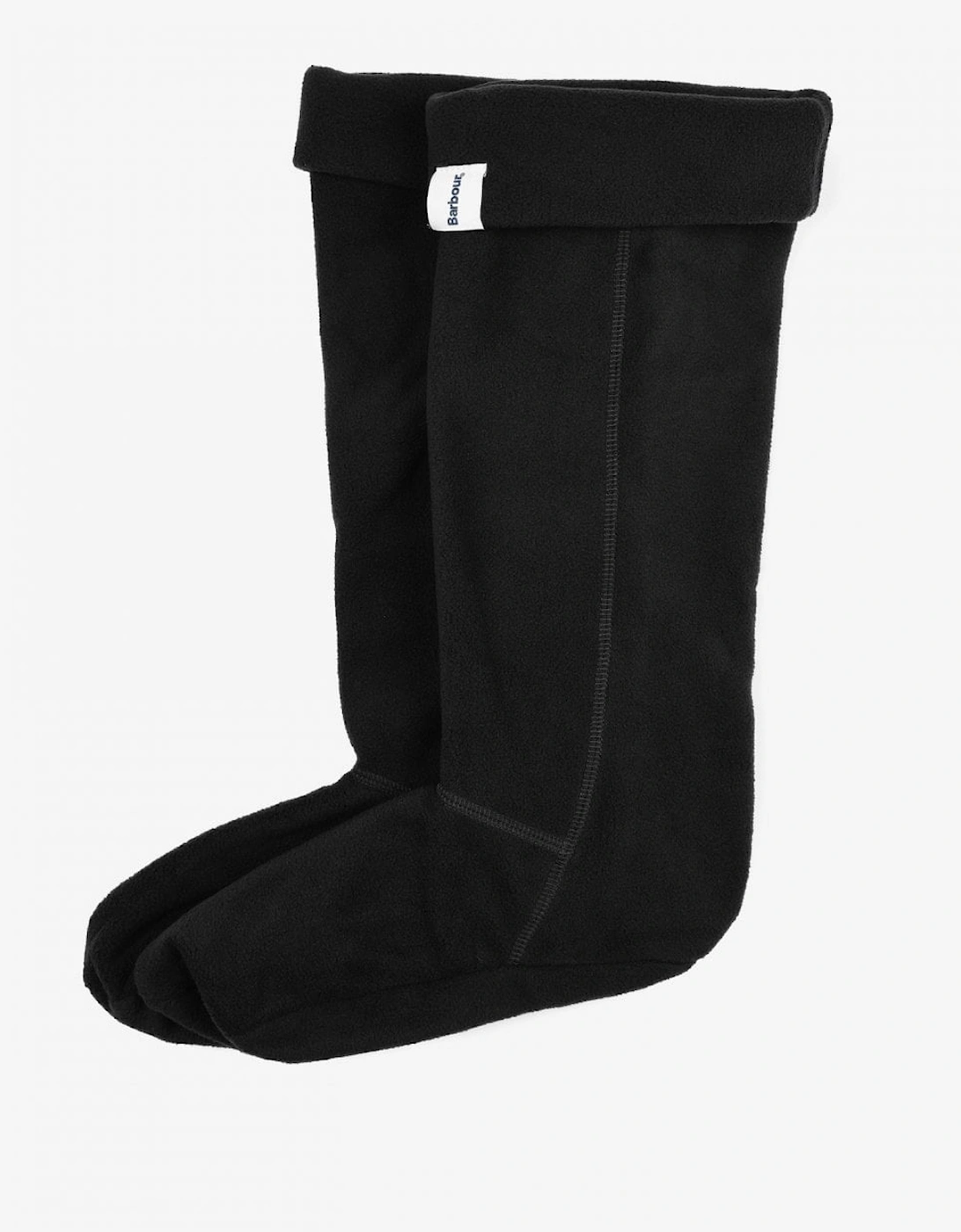 Fleece Wellington Sock - Black, 5 of 4