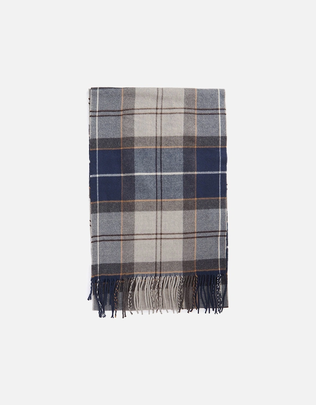 Galingale Unisex Scarf Grey - Midnight Tartan, 2 of 1