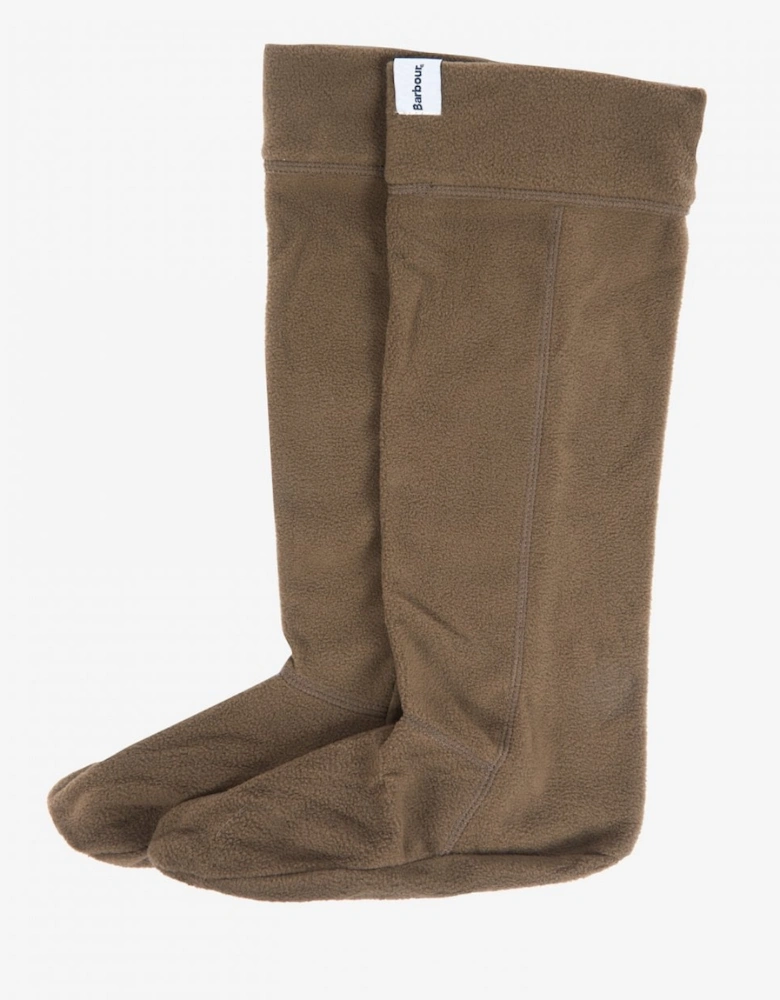 Fleece Wellington Sock - Olive