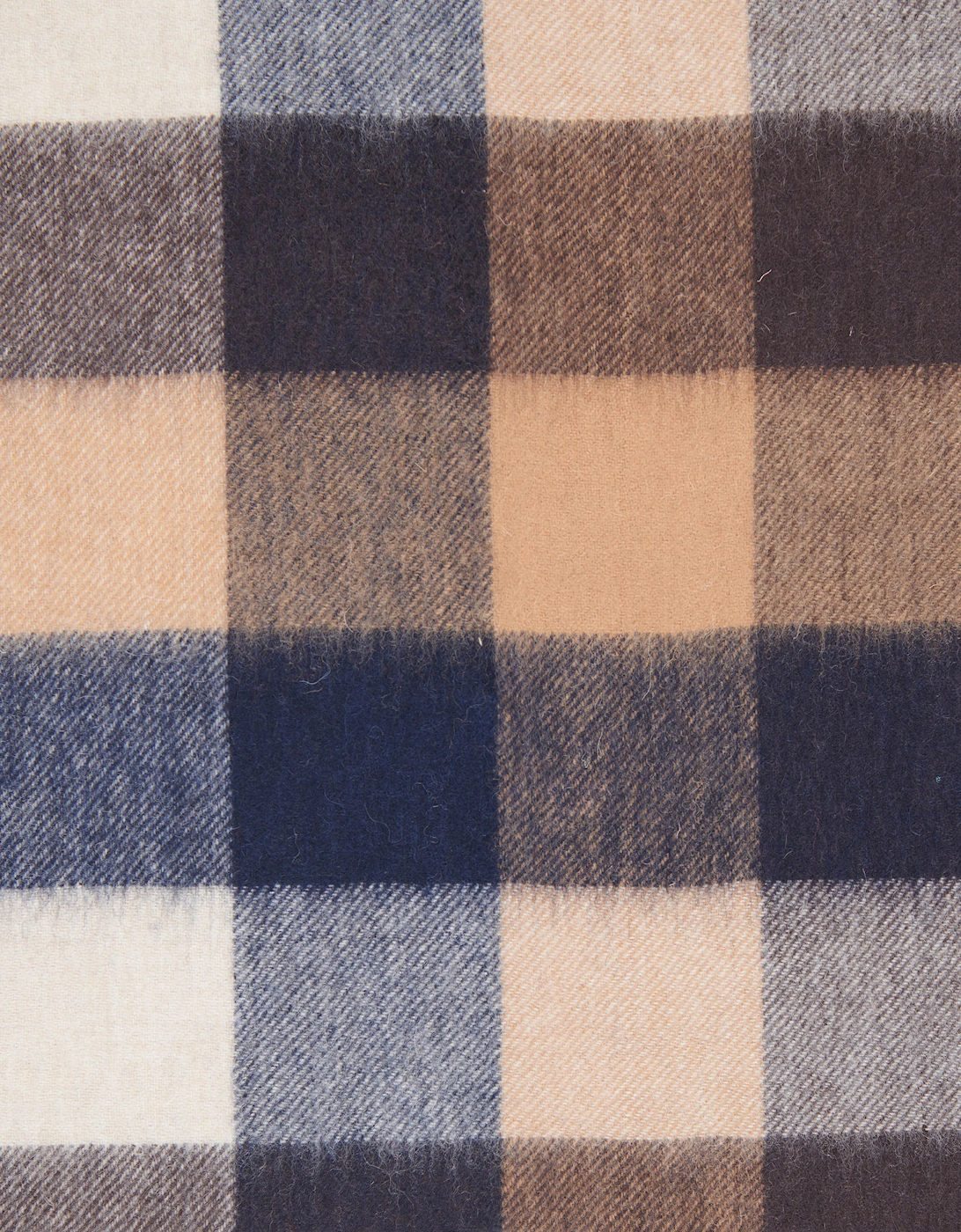 Large Tattersall Lambswool Scarf - Autumn Dress