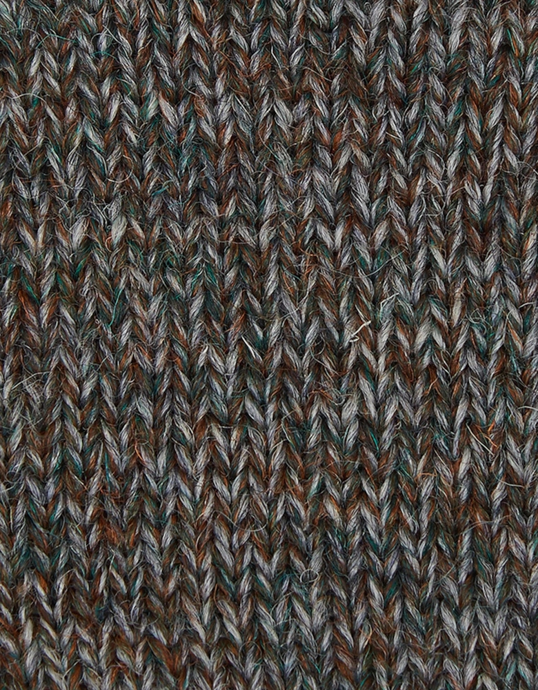 Mens Fingerless Gloves - Green