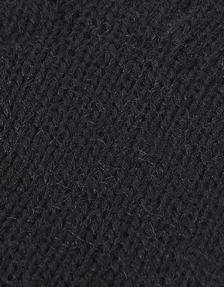 Mens Fingerless Gloves - Black