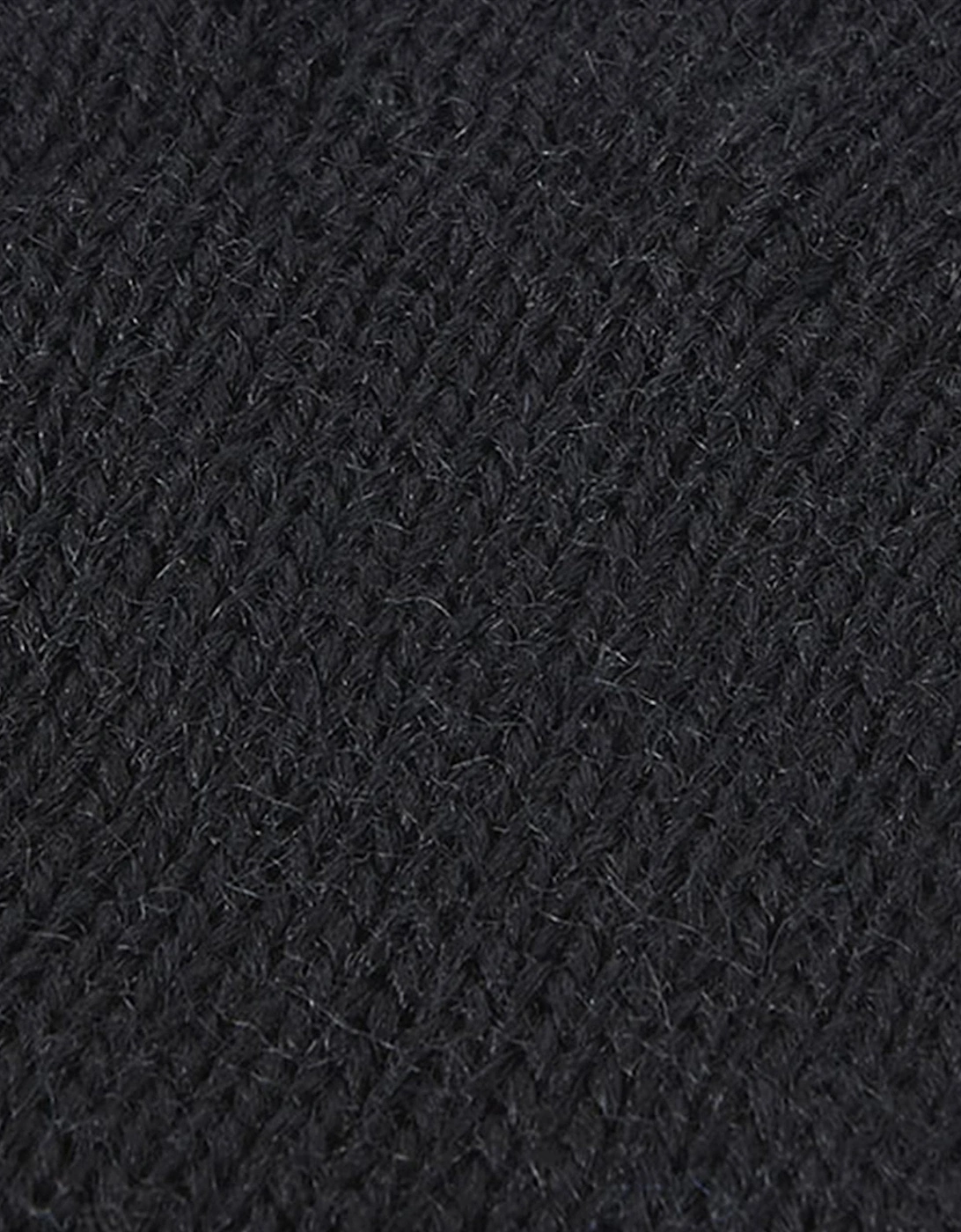 Mens Fingerless Gloves - Black
