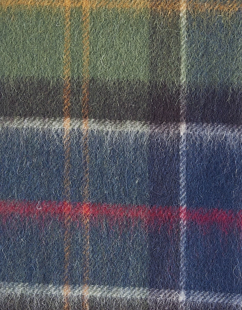 Merino Cashmere Tartan Scarf - Classic
