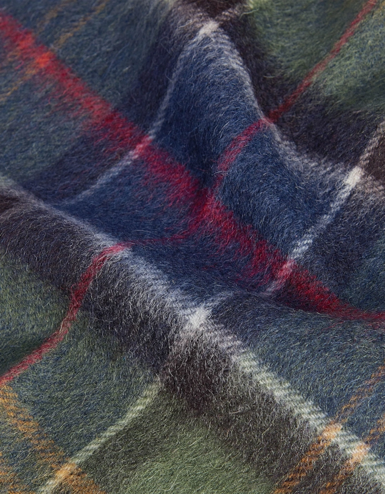 Merino Cashmere Tartan Scarf - Classic