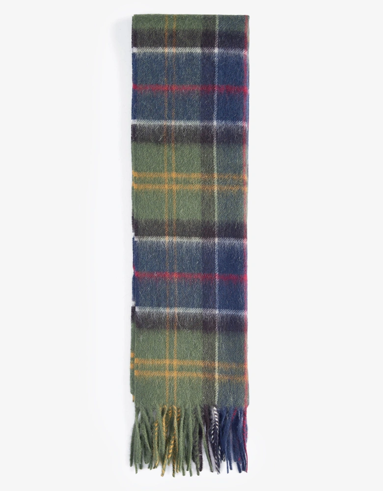 Merino Cashmere Tartan Scarf - Classic