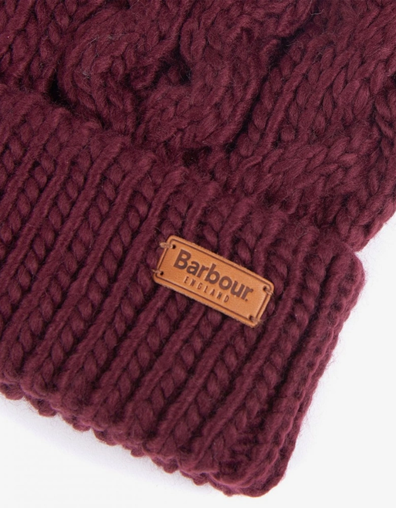 Penshaw Womens Beanie - Bordeaux