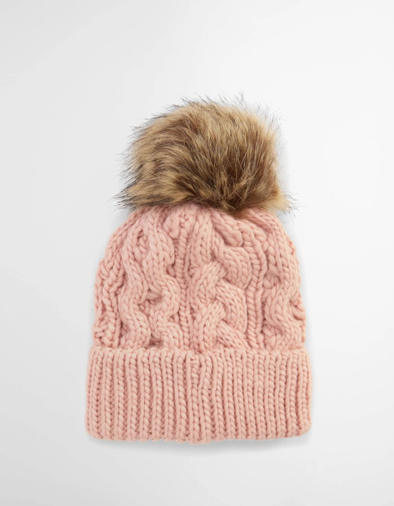 Penshaw Womens Beanie - Pink Blush