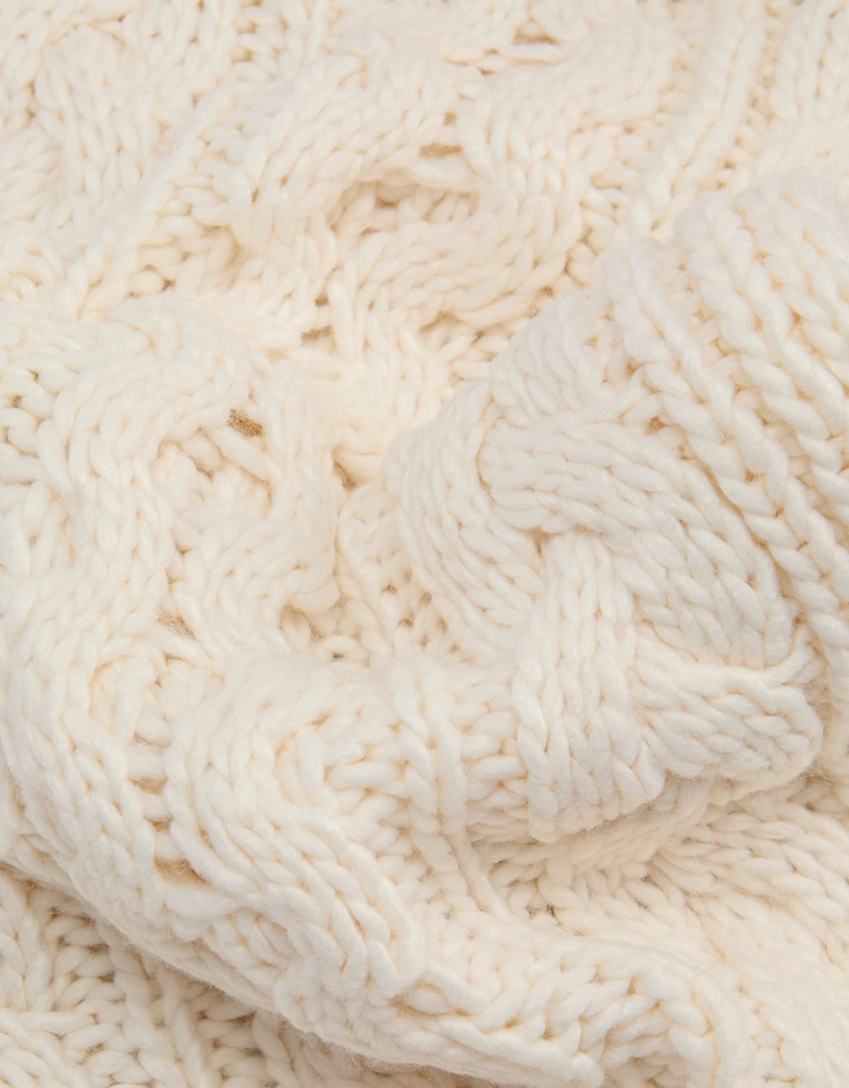 Penshaw Womens Beanie/Scarf - Cloud