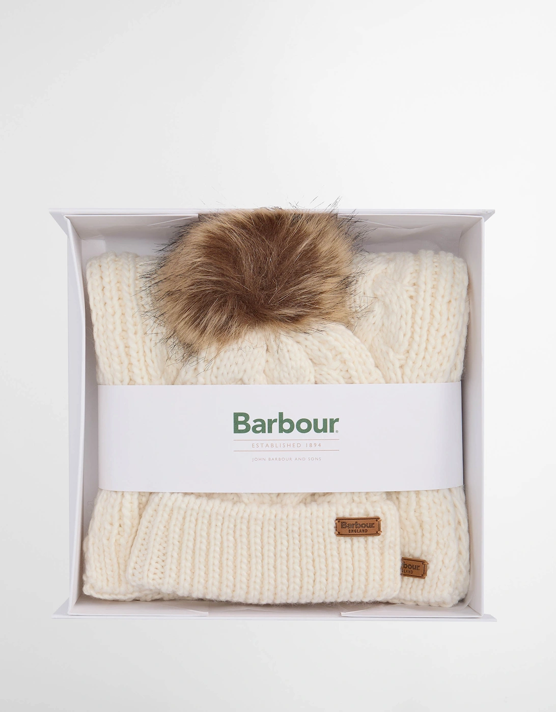 Penshaw Womens Beanie/Scarf - Cloud