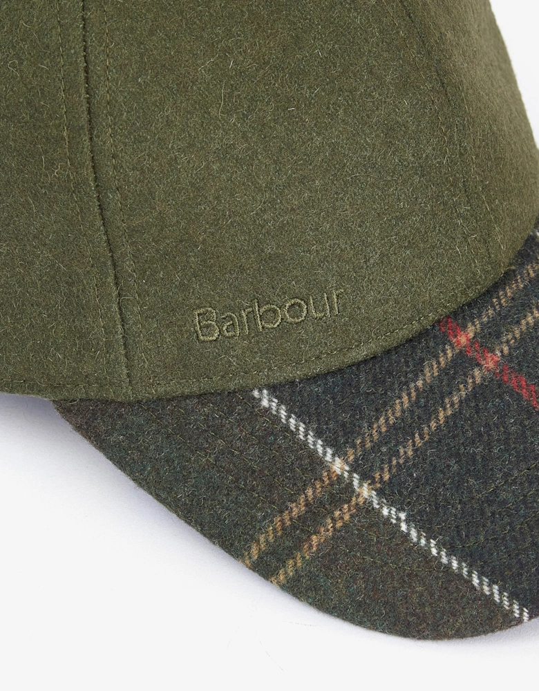 Roker Mens Cap - Forest Green/Classic