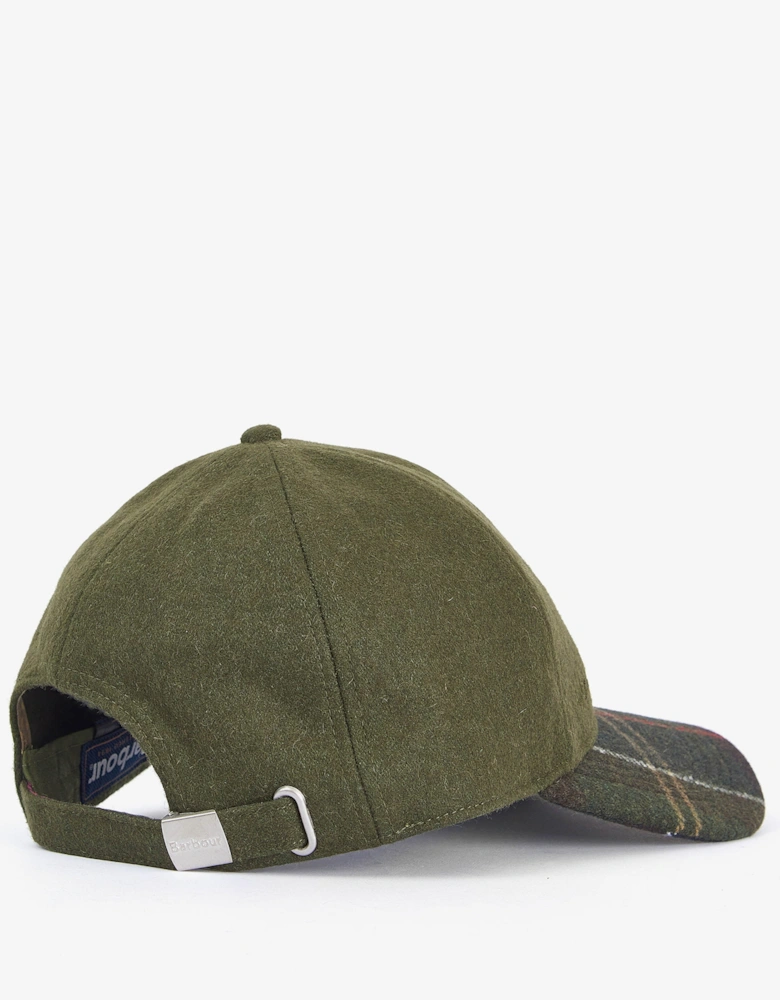 Roker Mens Cap - Forest Green/Classic