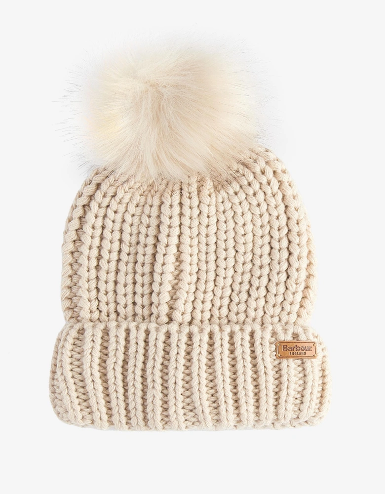 Saltburn Beanie & Scarf Gift Set - Pearl