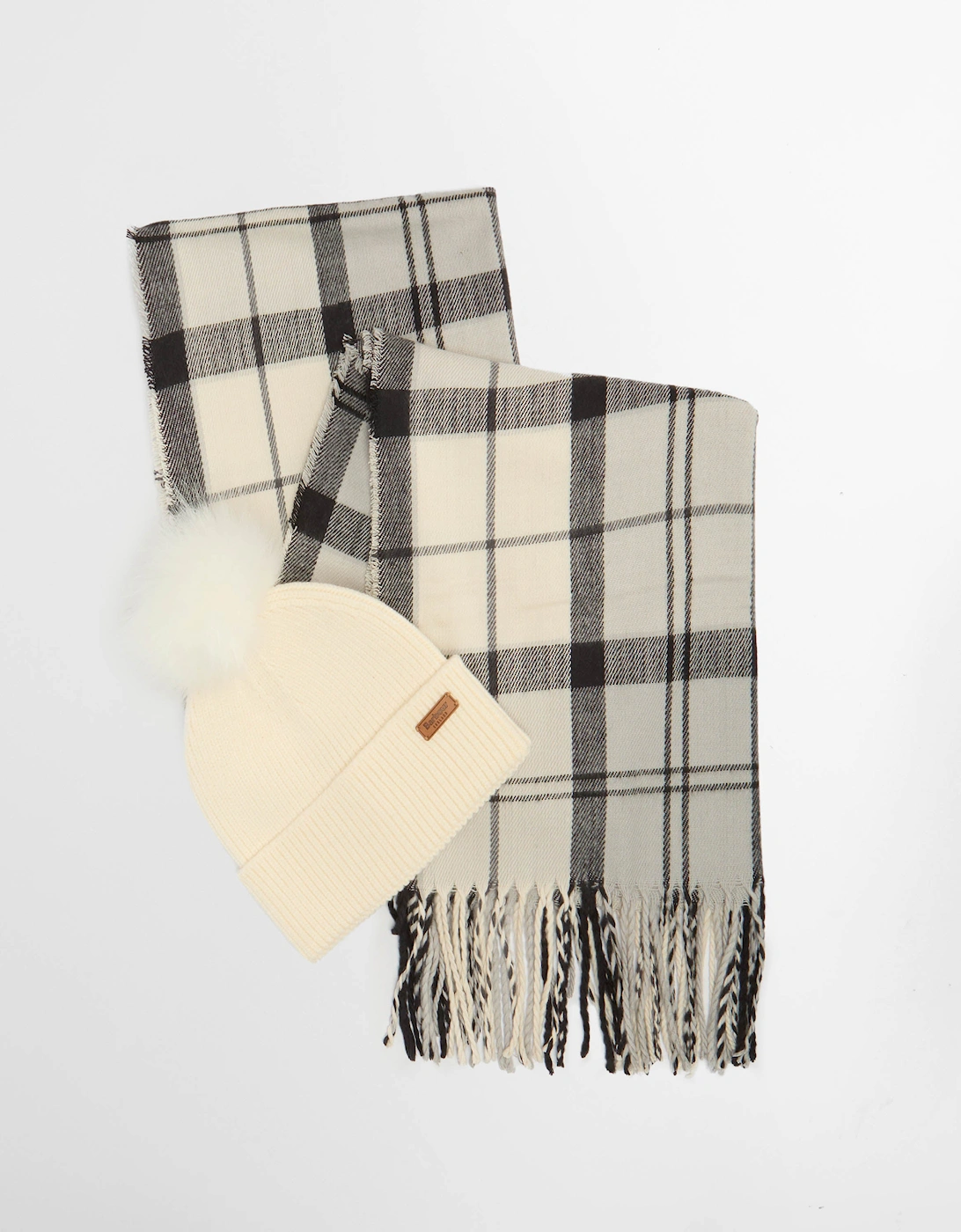 Saltburn Beanie & Tartan Scarf Set - Ancient Loden/Dk Green, 12 of 11