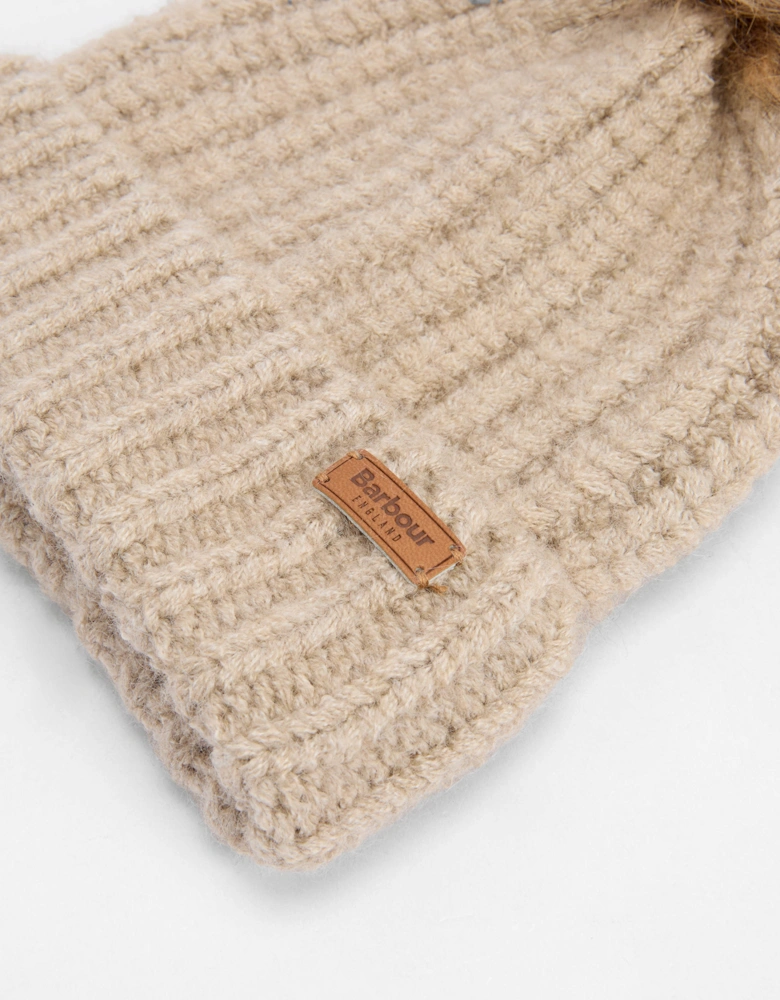 Saltburn Beanie & Tartan Scarf Set - Gardenia Tartan