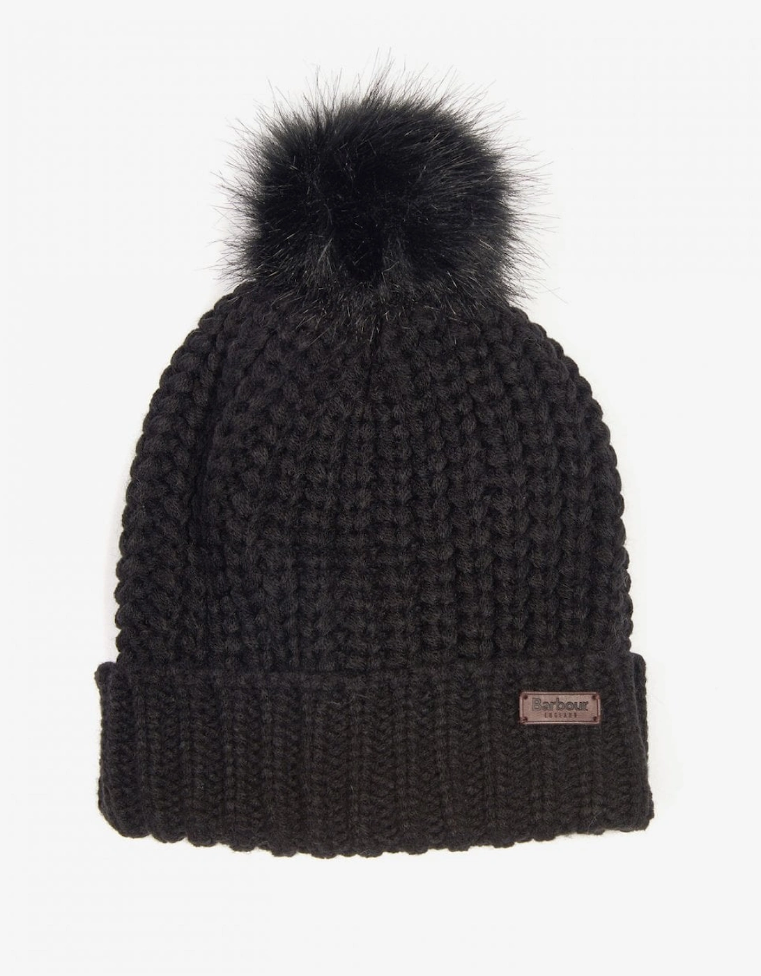 Women's Barbour Saltburn Womens Beanie - Black - Size: ONE size