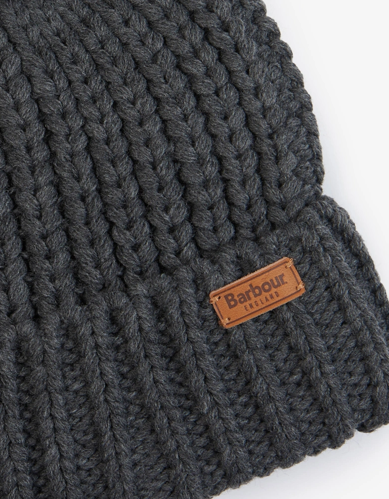 Saltburn Womens Beanie - Charcoal