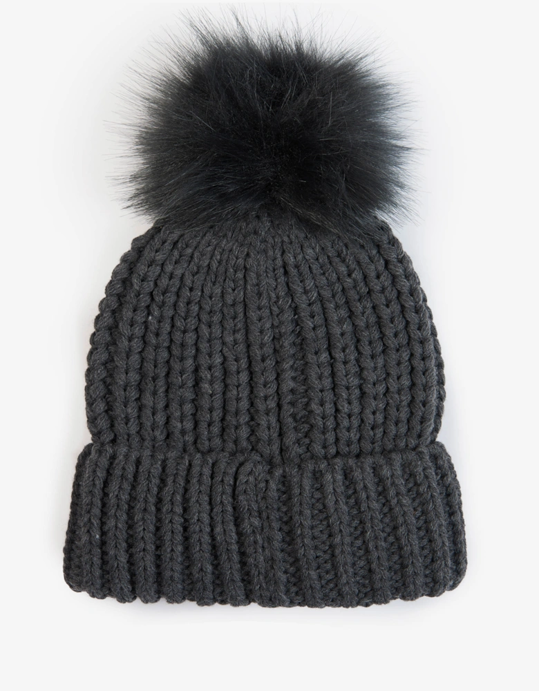 Saltburn Womens Beanie - Charcoal