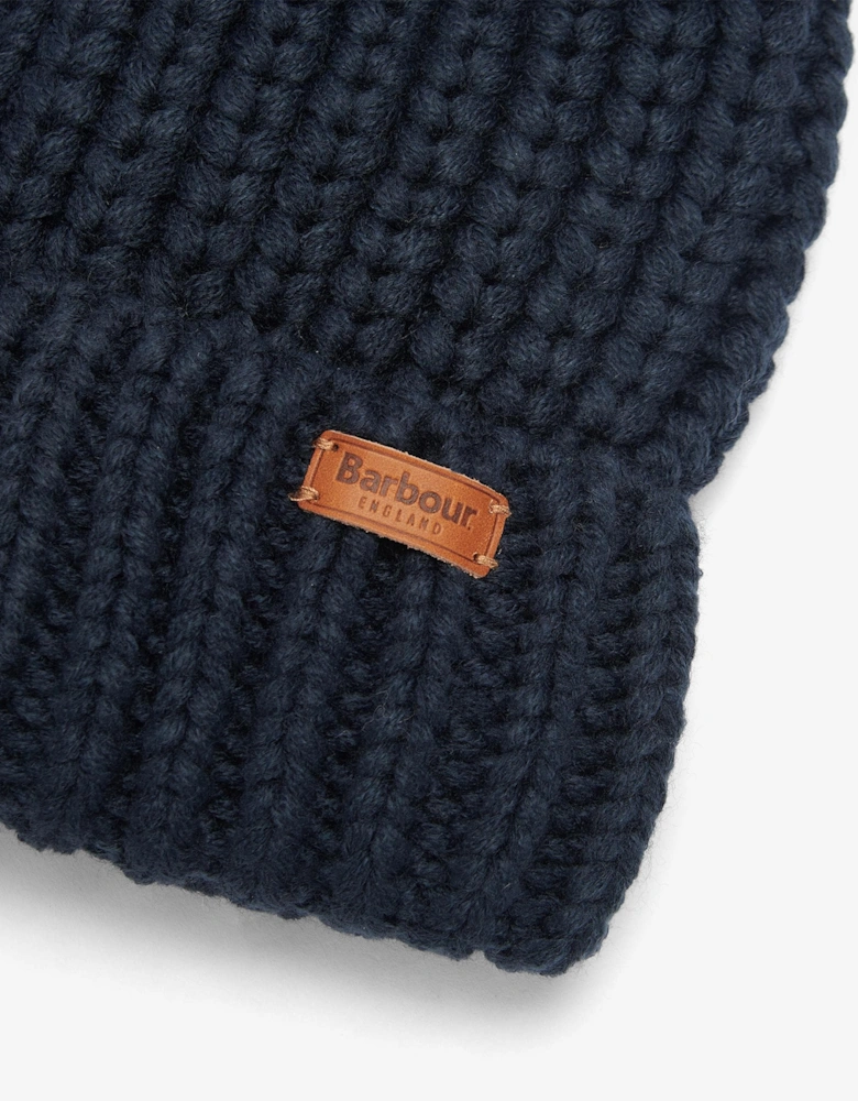 Saltburn Womens Beanie - Navy