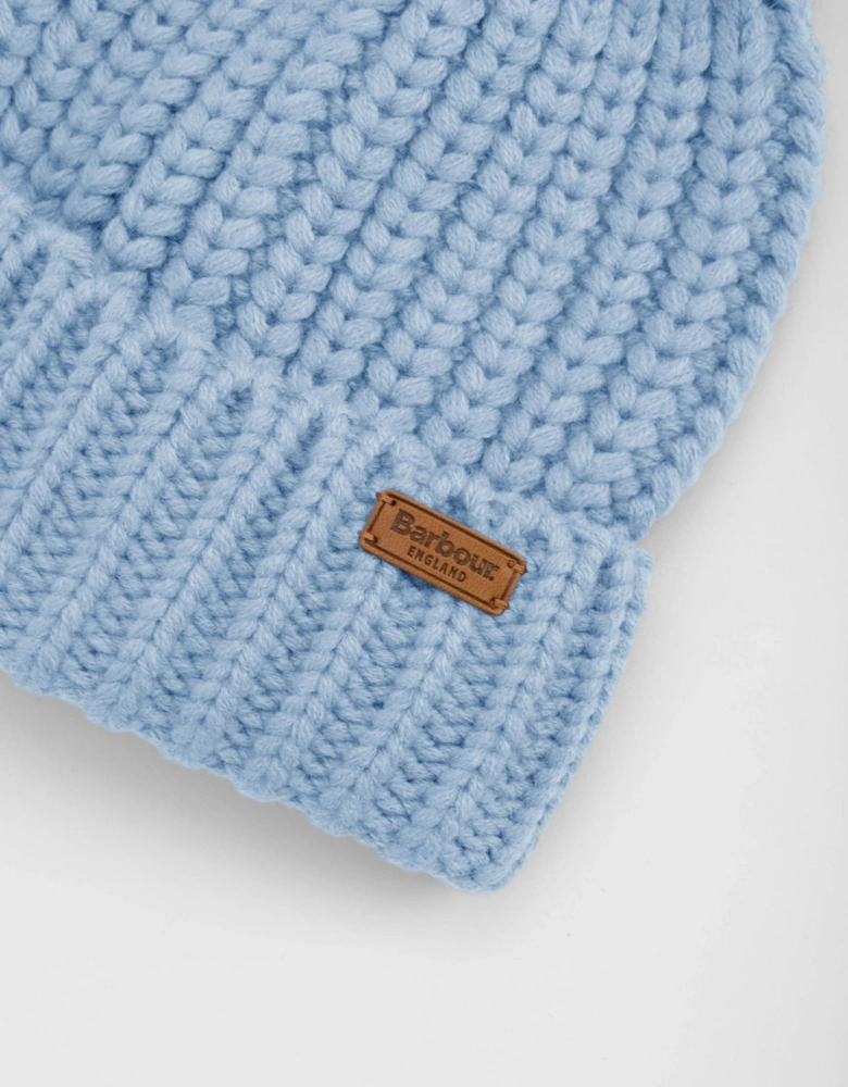 Saltburn Womens Beanie - Ice Blue
