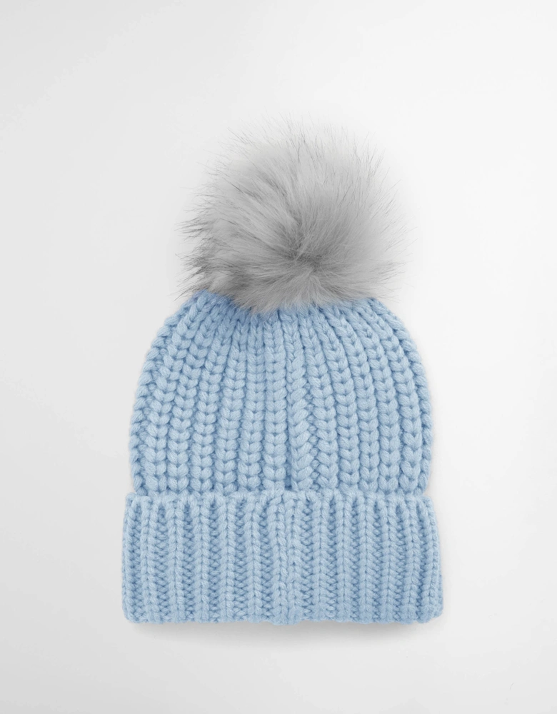 Saltburn Womens Beanie - Ice Blue