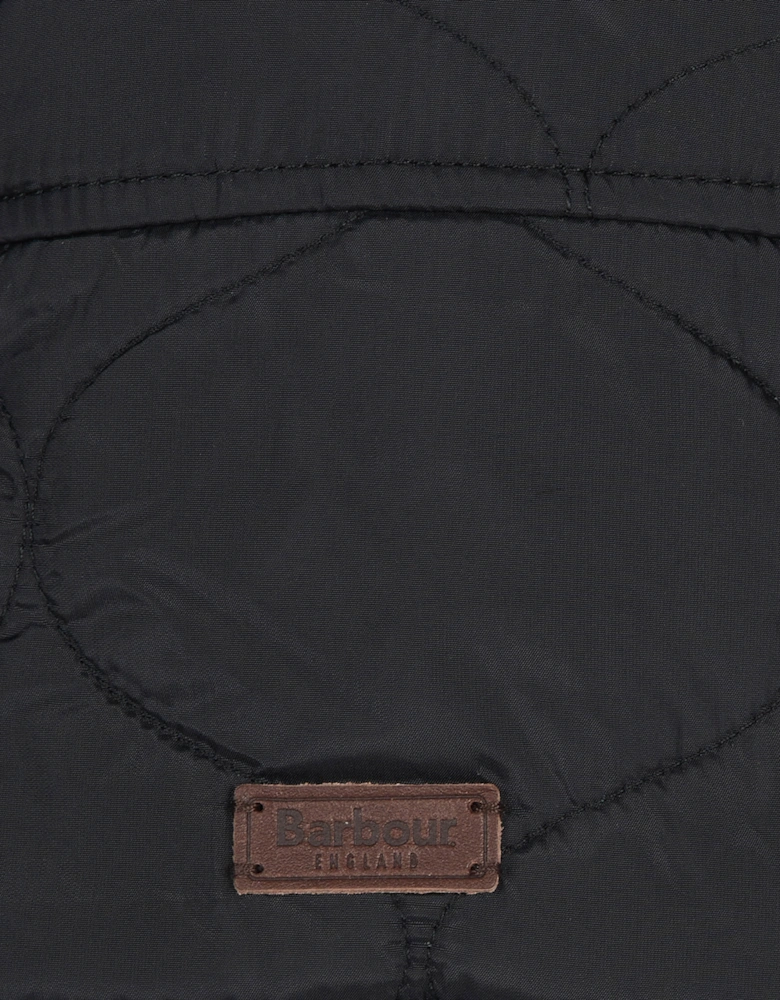 Sandbay Quilted Mens Trapper - Black