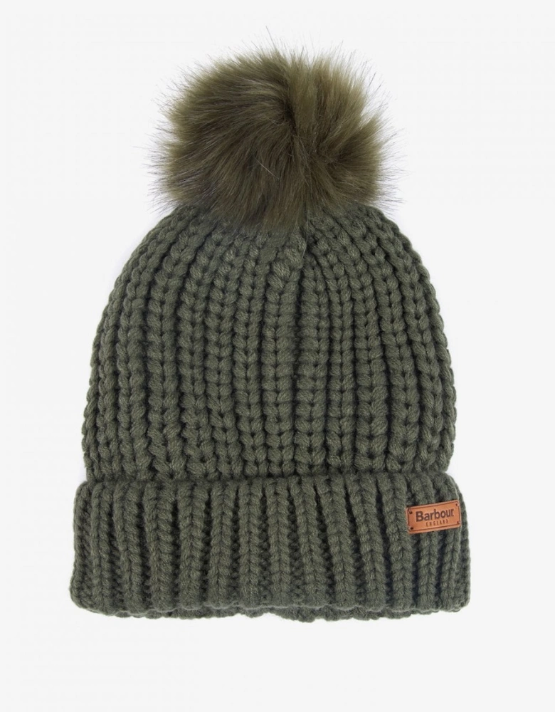 Saltburn Womens Beanie - Olive