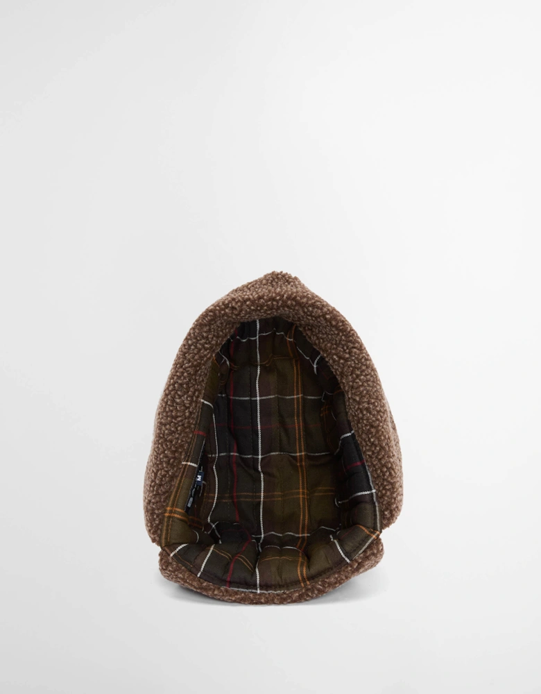 Sandbay Quilted Mens Trapper - Olive