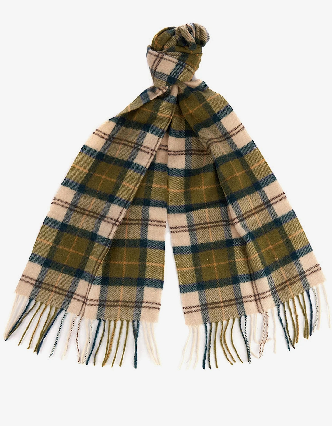 Tartan Unisex Lambswool Scarf - Ancient, 5 of 4