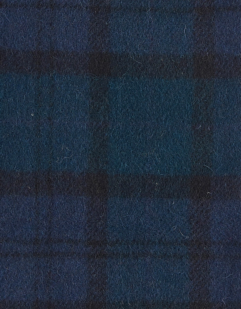 Tartan Unisex Lambswool Scarf - Black Watch