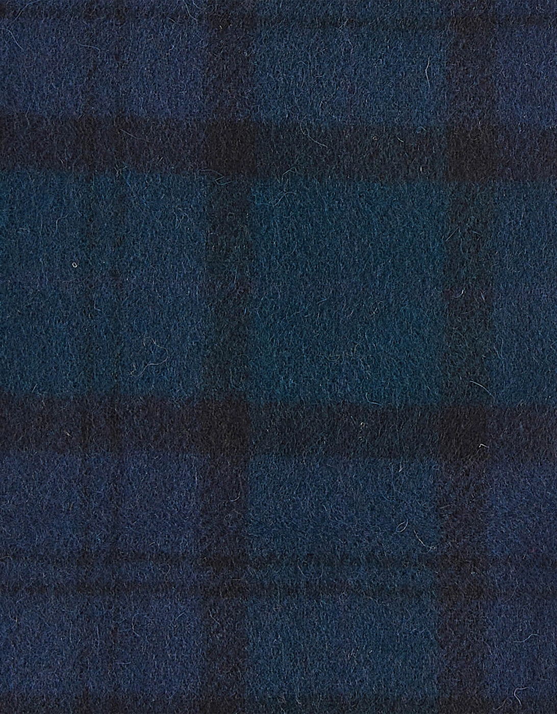 Tartan Unisex Lambswool Scarf - Black Watch
