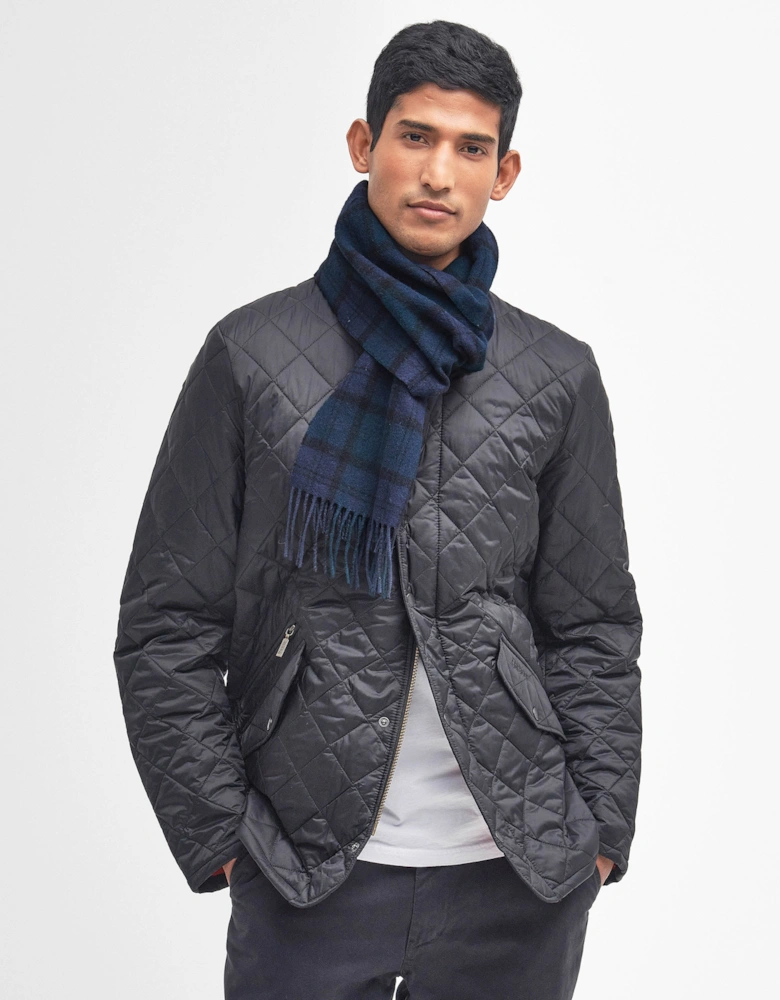Tartan Unisex Lambswool Scarf - Black Watch