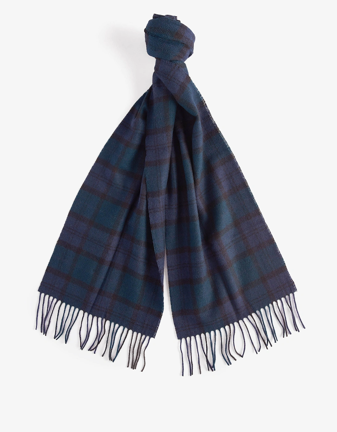 Tartan Unisex Lambswool Scarf - Black Watch, 6 of 5