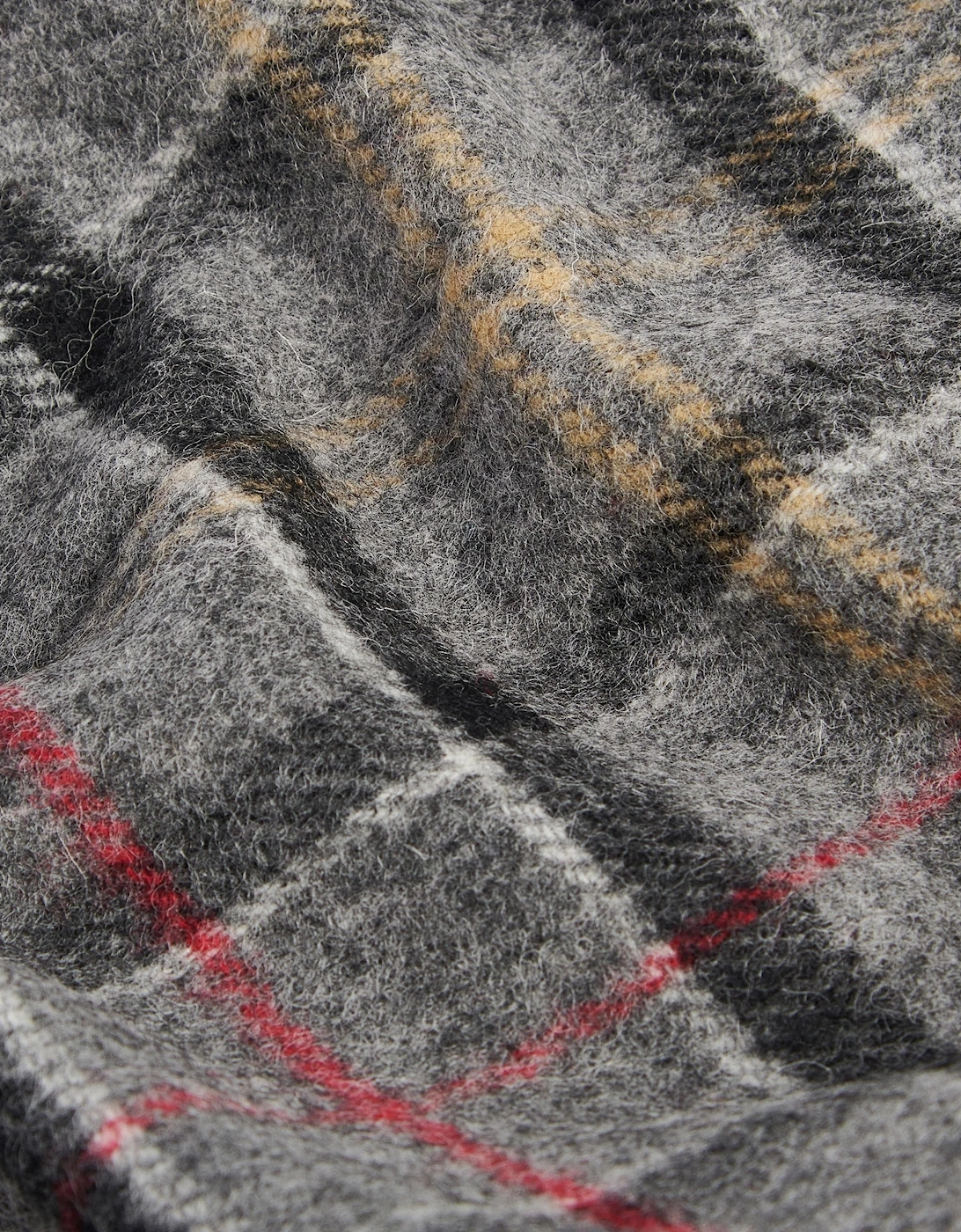 Tartan Unisex Lambswool Scarf - Modern