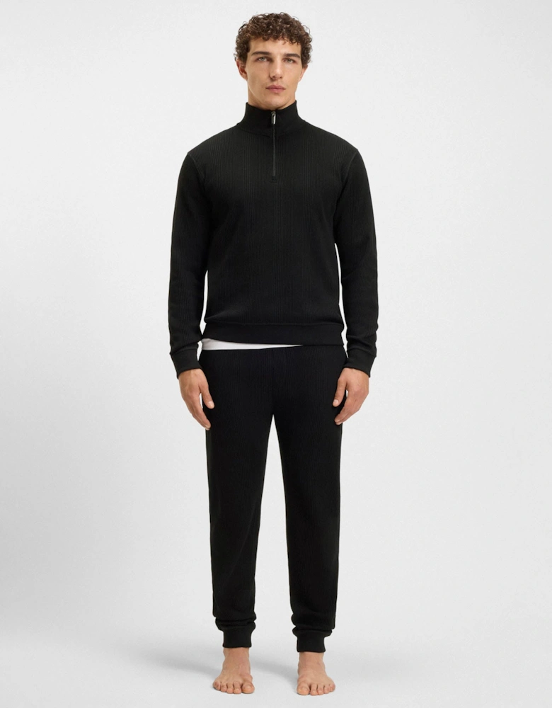BOSS Orange Structure Mens Loungewear Pants - Black 001